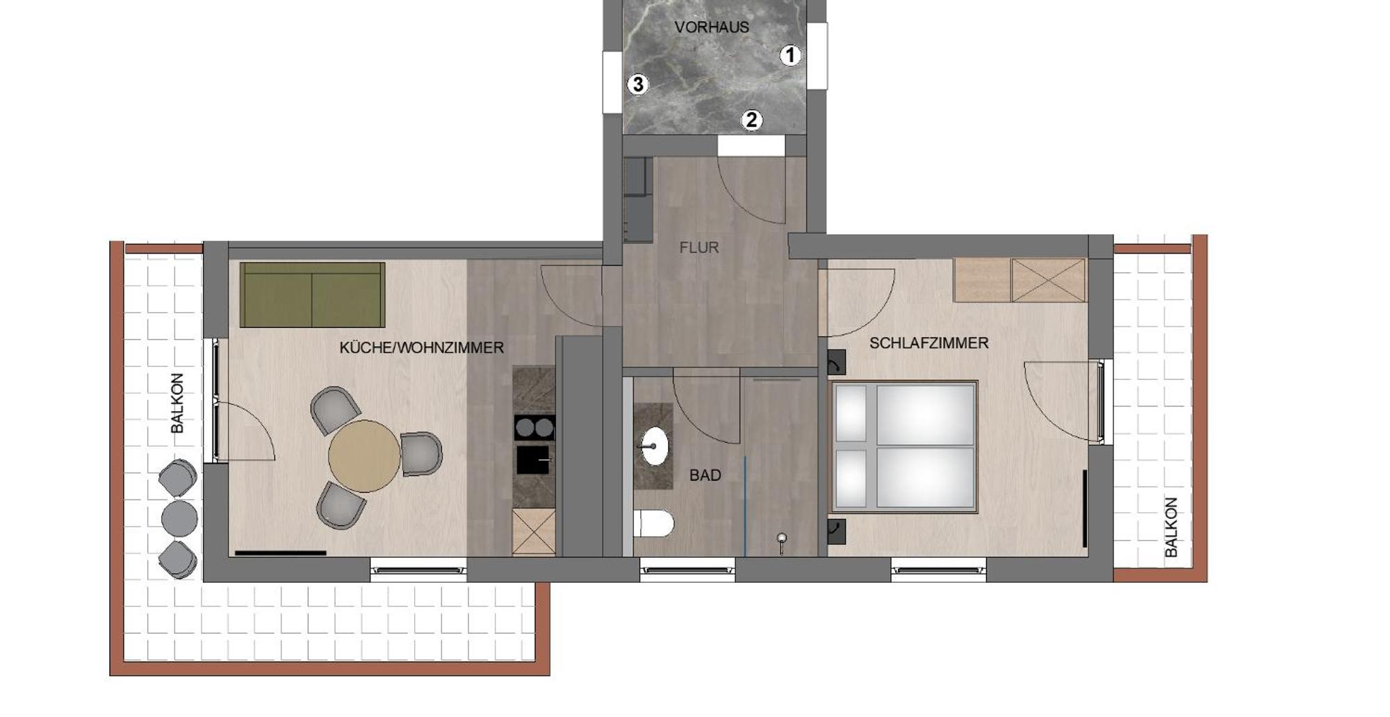 Hauszeit Appartements ภายนอก รูปภาพ